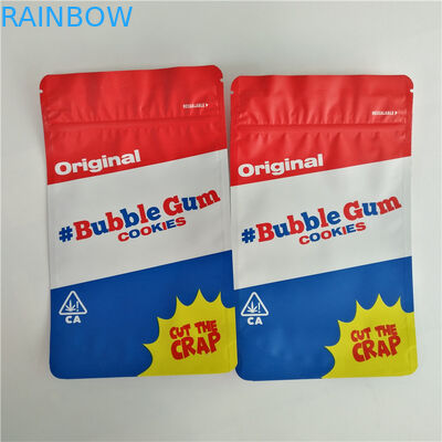 Custom Printed Hemp Oil Sliver Foil Mylar Weeds Vape Pen Pack Gummies Candy Pouches CBD Capsule Packaging Bag