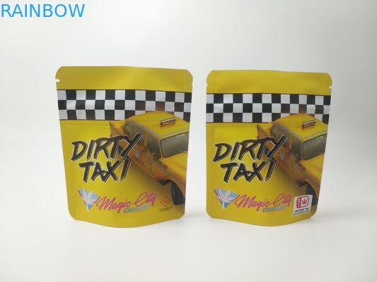 4X6 Inches Mylar Ziplock Bags Foil Lined THC CBD Swiss Weeds