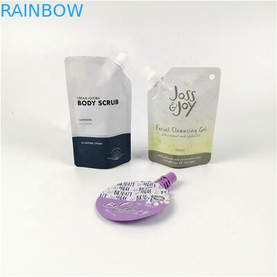 wholesale Plastic liquid proof spout pouch Mylar bag for juice liquid Food Pouch packaging Packets shaped mylar bags