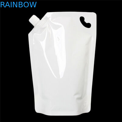 Leak Proof Laminated Plastic Liquid Soap Package Spouted Pouch