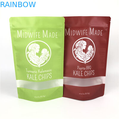 Ziplock Pack Plastic Organic Custom Packets Pouch Matcha Herbal Dry Fruit Mixed Veggies Chips Packaging Plastic Bag