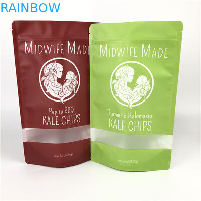 Ziplock Pack Plastic Organic Custom Packets Pouch Matcha Herbal Dry Fruit Mixed Veggies Chips Packaging Plastic Bag
