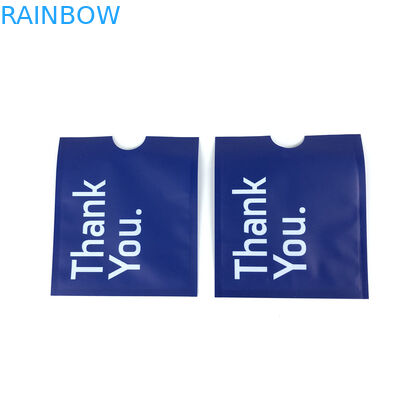 Wholesale Printing Custom Shape Plastic Matte Opp Heat Sealing Custom Insert Card Mylar Packaging Bags