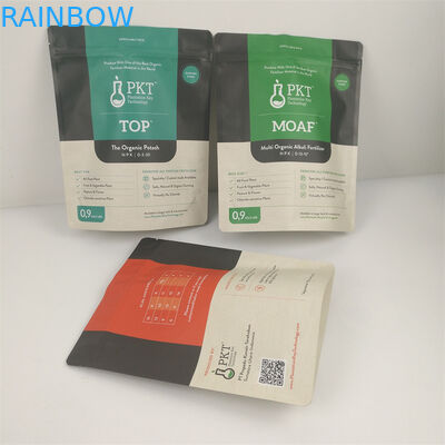 100g Snack Holographic Laminated Pouch MOPP Sachet VMPET With Logo Print