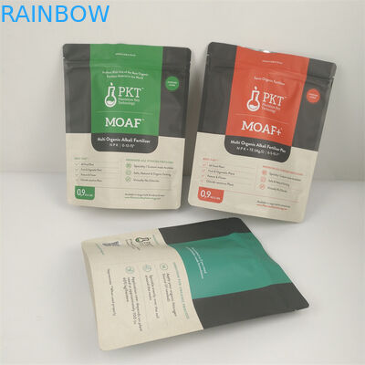 100g Snack Holographic Laminated Pouch MOPP Sachet VMPET With Logo Print