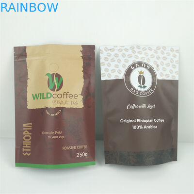 Matt VMPET Smell Proof Zipper Pouch CMYK Pantone 240 Microns