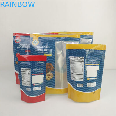 Matt VMPET Smell Proof Zipper Pouch CMYK Pantone 240 Microns