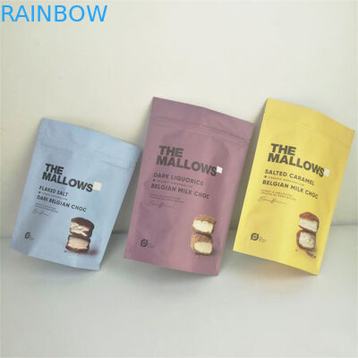 Matt VMPET Smell Proof Zipper Pouch CMYK Pantone 240 Microns