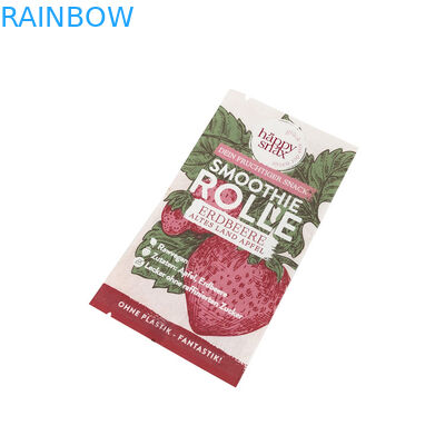 CMYK Biodegradable Kraft Paper Pouches 100 Mircon Candy Gummies Bags BIO PLA