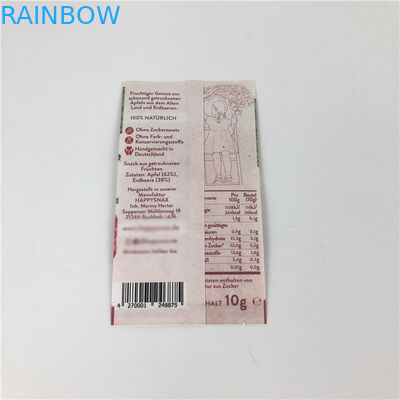 CMYK Biodegradable Kraft Paper Pouches 100 Mircon Candy Gummies Bags BIO PLA