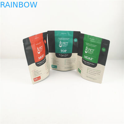 CMYK OPP AL Liquid Stand Up Pouch MOPP Liquid Spout Bag Smell Proof