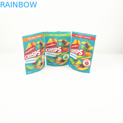 VMPET CMYK Gravure Mylar Stand Up Pouch MOPP Doypack Mylar Zipper Bags