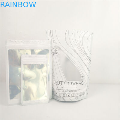 CMYK Smell Proof Plastic Pouches Food Aluminum Foil Snack Nuts AL CPP