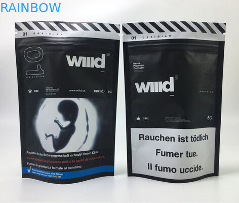 Food Runtz Mylar Ziplock Bag Edible Packaging Uv Spot MOPP CMYK Gravure