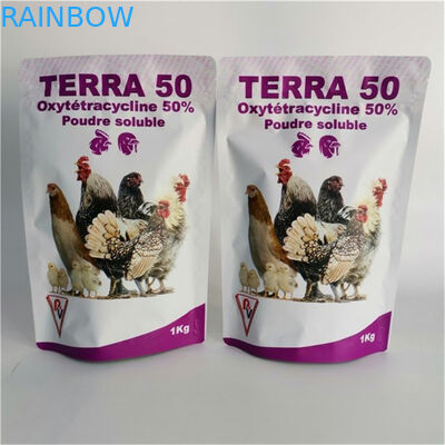 110mic Biodegradable Pet Food Pouch VMPET MOPP CMYK Doypack