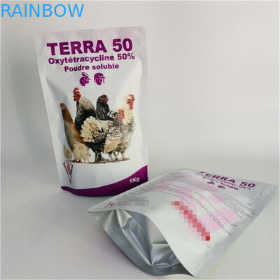 240mic Pantone Pet Food Pouch MOPP VMPET Mylar Feeds Packing Bag