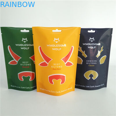 VMPET Gravure Mylar Plastic Pouches 110 Microns Heat Seal CMYK