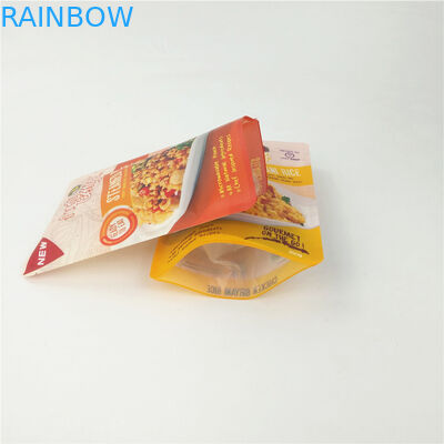 240mic Resealable Laminated Plastic Bag CMYK VMPET Biodegradable Gravure MOPP