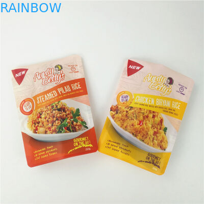 240mic Resealable Laminated Plastic Bag CMYK VMPET Biodegradable Gravure MOPP