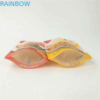 240mic Resealable Laminated Plastic Bag CMYK VMPET Biodegradable Gravure MOPP
