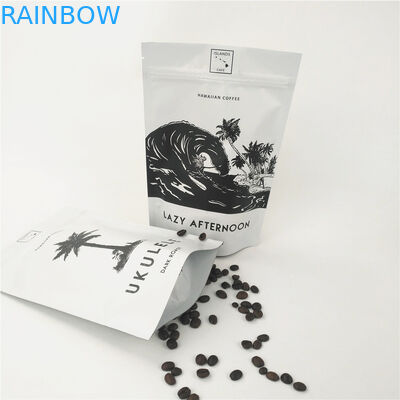 VMPET Medibles Transparent Plastic Pouches CMYK Zipper 0.7c With Logo