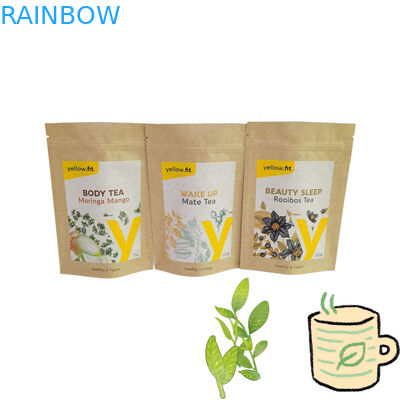 MOPP CMYK Resealable Ziplock Bags 200mic VMPET Plastic PVC CPE