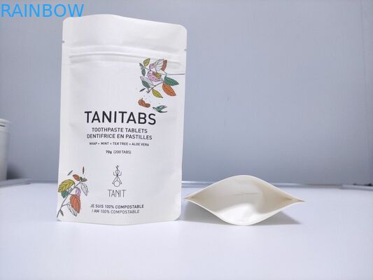 MOPP CMYK Resealable Ziplock Bags 200mic VMPET Plastic PVC CPE