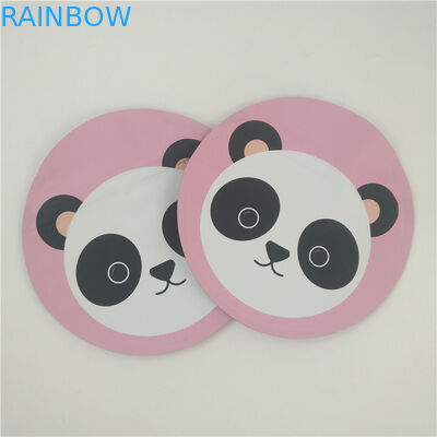 3.5 Gram Round Mylar Bag Cbd Weed Hemp VMPET With Childproof Ziplock