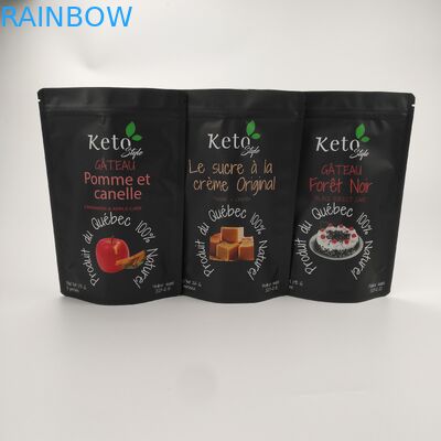 Mylar Gravure Plastic Standing Up Pouch Ziplock 1.5C PA CMYK MOPP