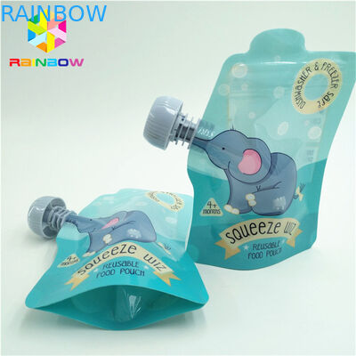 1.2C VMPET Plastic Stand Up Pouch 200mic MOPP CMYK Doypack With Zipper