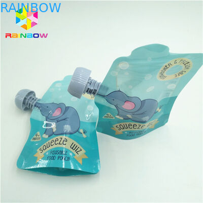 1.2C VMPET Plastic Stand Up Pouch 200mic MOPP CMYK Doypack With Zipper