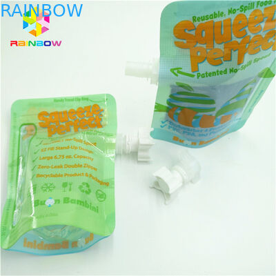 45mic MOPP Plastic Pouches Packaging AL 0.7C Gravure CMYK Food