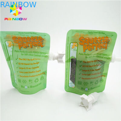 45mic MOPP Plastic Pouches Packaging AL 0.7C Gravure CMYK Food