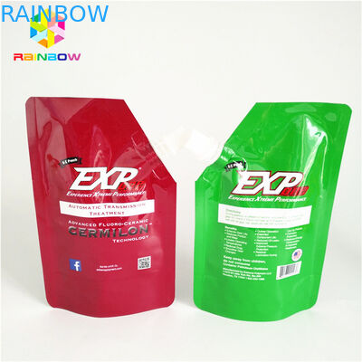 110mic Flat Bottom Plastic Pouches 1.5C Gravnre Printing Laminating Plastic Pouch