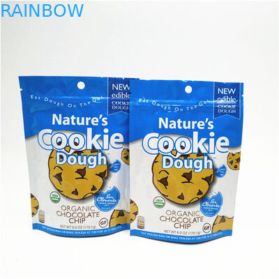 1.2C CMYK Snack Food Packaging Bags Gravure Resealable With Zipper