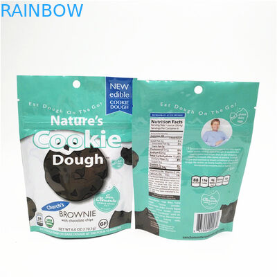 1.2C CMYK Snack Food Packaging Bags Gravure Resealable With Zipper