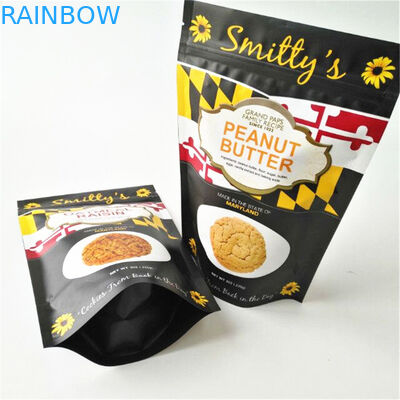 Snake Doypack Food Stand Up Pouches 12C CMYK MOPP Plastic Zipper Bag