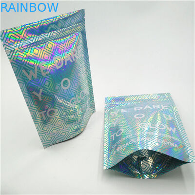 Matte Printing Mylar Doypack Stand Up Zipper Pouch 120mic For Snack Food