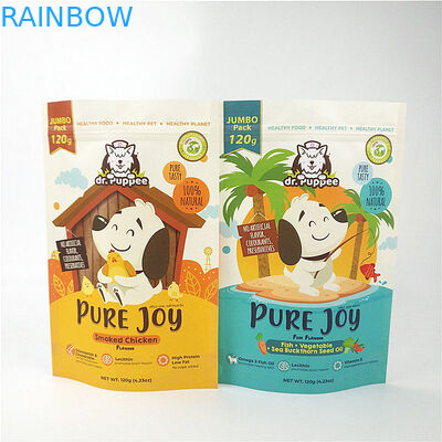 Kraft Paper Stand Up Zipper Bag Eco Friendly Recyclable Biodegradable