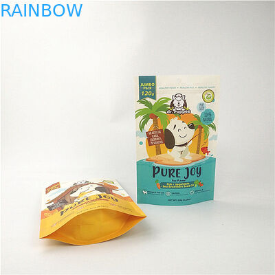 Kraft Paper Stand Up Zipper Bag Eco Friendly Recyclable Biodegradable