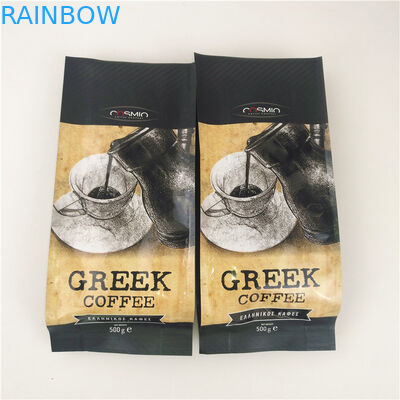 Reusable Heat Sealed Plastic Bag Irregular Shape Zipper Side Gusset Pouch