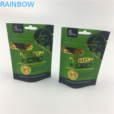 Irregular Shape Childproof Zipper Bags MOPP VMPET PE 50mic - 200mic