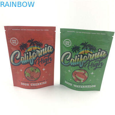 Irregular Shape Childproof Zipper Bags MOPP VMPET PE 50mic - 200mic