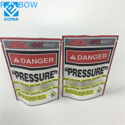 Soft Touch Mylar Ziplock Bags Die Cut Irregular Shape Cookies Mylar Bags