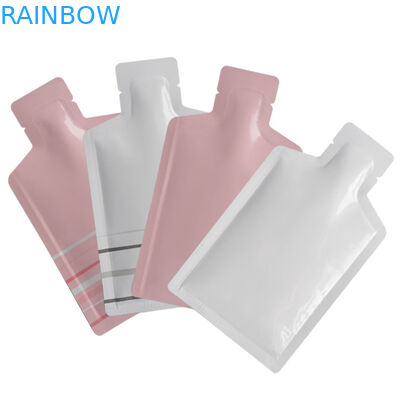 Laminated 3.5g 7g Childproof Ziplock Bags Irregular Shaped Makeup Lotion Packaging Bag