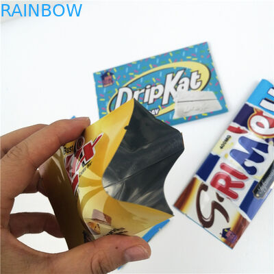 Heat Sealed Kraft Paper Packaging Sachet Eco Friendly Edible Packaging Bag Biodegradable