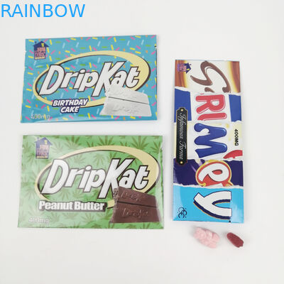 Heat Sealed Kraft Paper Packaging Sachet Eco Friendly Edible Packaging Bag Biodegradable