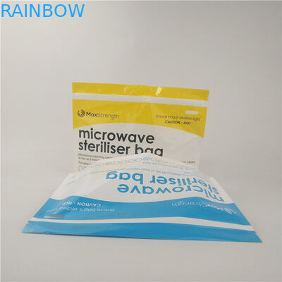 Glossy Stand Up Pouch Monthly Cup Sterilization Baby Food Packaging Bag