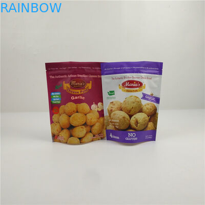 Custom CMYK Printed Smell Proof Snack Bag Packaging Aluminum Foil