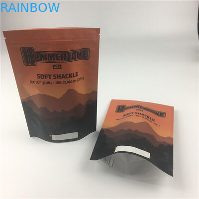 Aluminum Foil Doypack Smell Proof Tea Food Packing Bags With Zipper